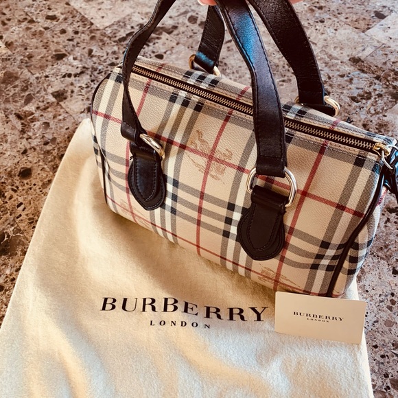 Burberry Handbags - Authentic Burberry Speedy Bag